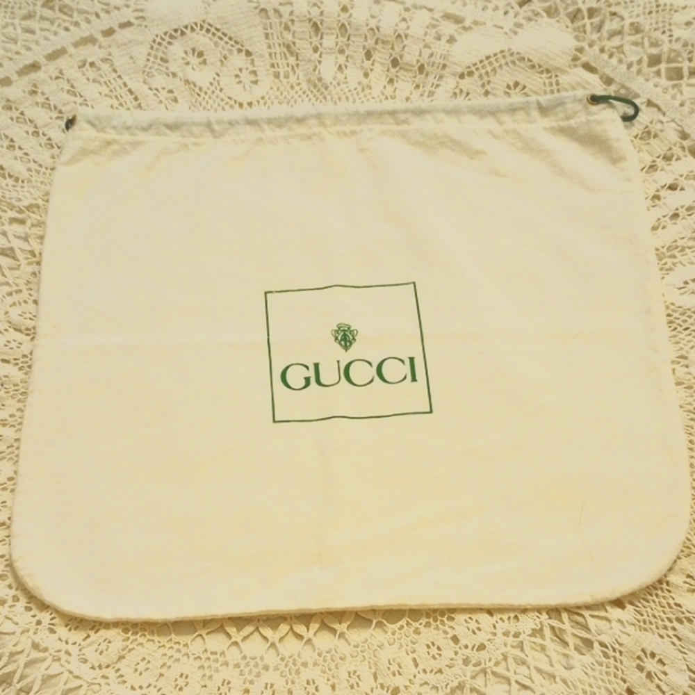 - Vintage Gucci Dust Bag